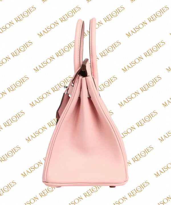 Hermès Birkin 25 / Rose Sakura / Swift / PHW - Imagen 4