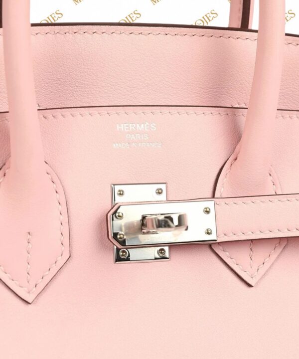 Hermès Birkin 25 / Rose Sakura / Swift / PHW - Imagen 7