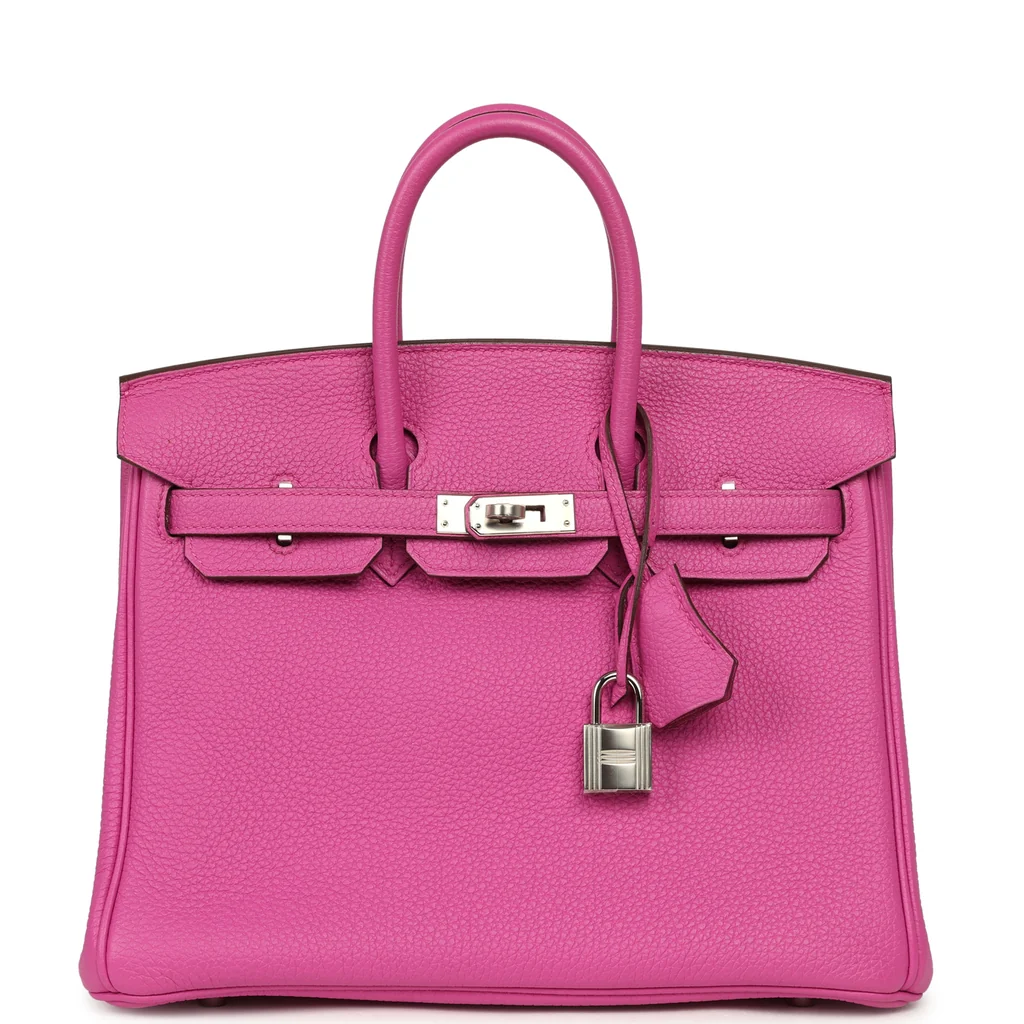 Bolso Hermès Birkin rosa