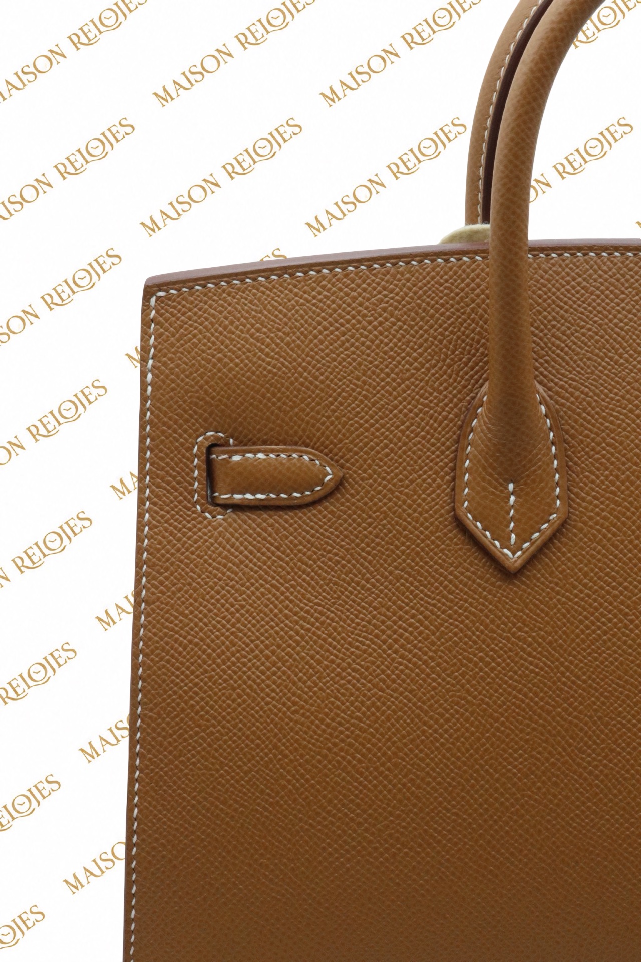 Hermès Birkin 25 / Gold / Epsom / PHW - Imagen 7