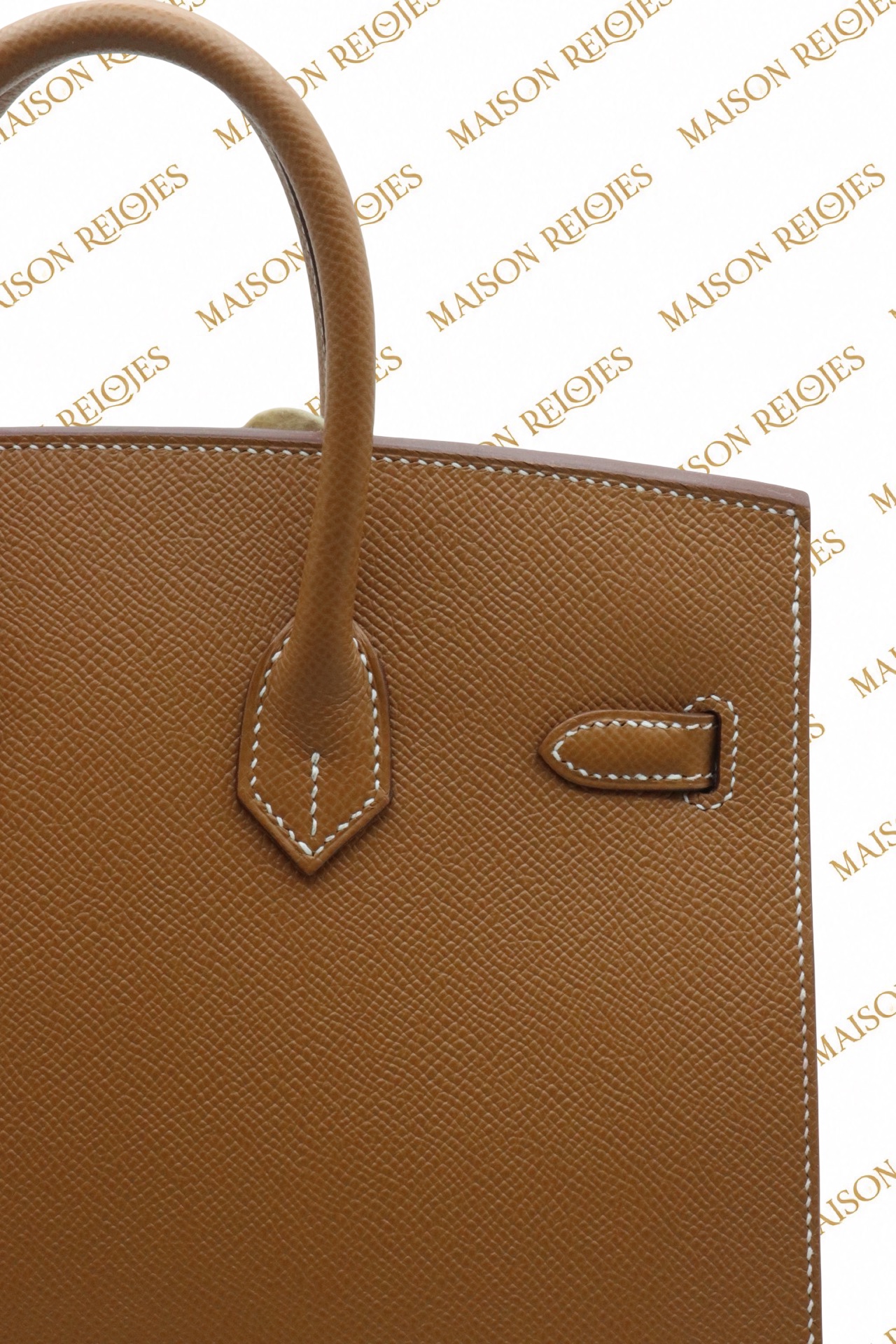 Hermès Birkin 25 / Gold / Epsom / PHW - Imagen 8