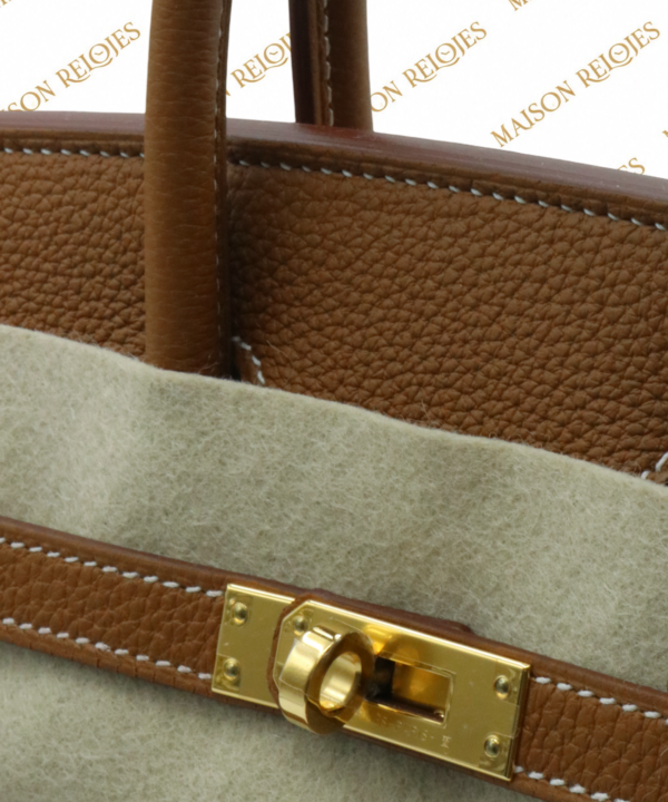 Alternative view of Hermès Birkin 25 / Gold / Togo / GHW