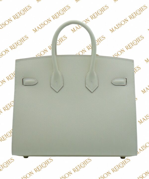 Hermès Birkin 25 Sellier / Craie / Epsom / GHW - Imagen 5