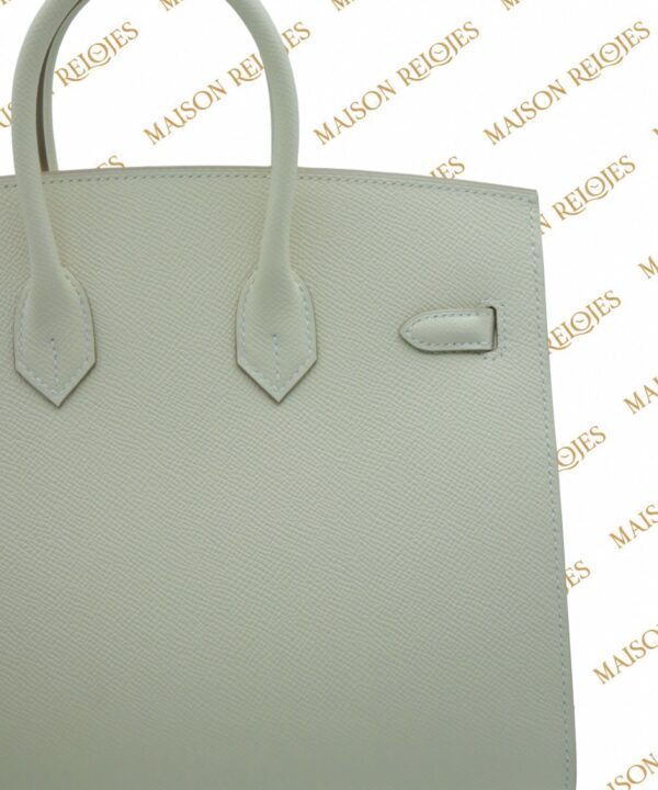 Hermès Birkin 25 Sellier / Craie / Epsom / GHW - Imagen 6