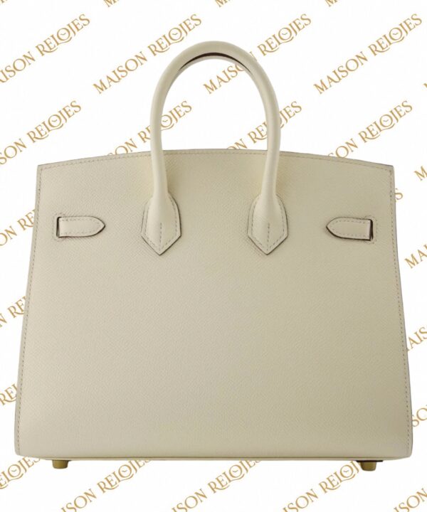 Alternative view of Hermès Birkin 25 Sellier / Nata / Epsom / GHW