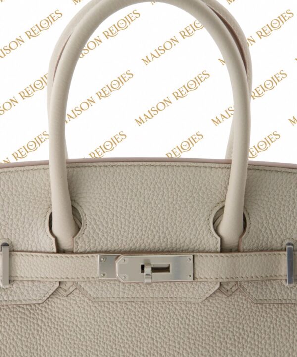 Alternative view of Hermès Birkin 30 / Béton / Togo / PHW