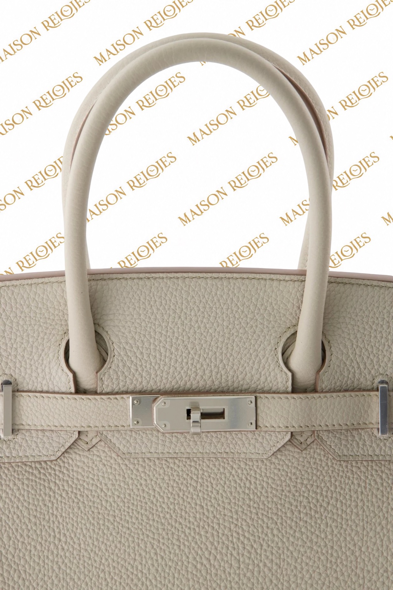 Hermès Birkin 30 / Béton / Togo / PHW - Imagen 2