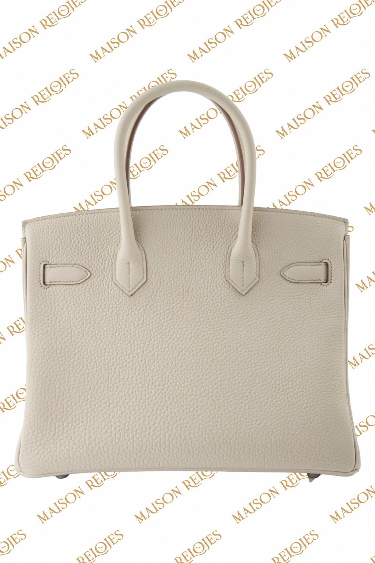 Hermès Birkin 30 / Béton / Togo / PHW - Imagen 5