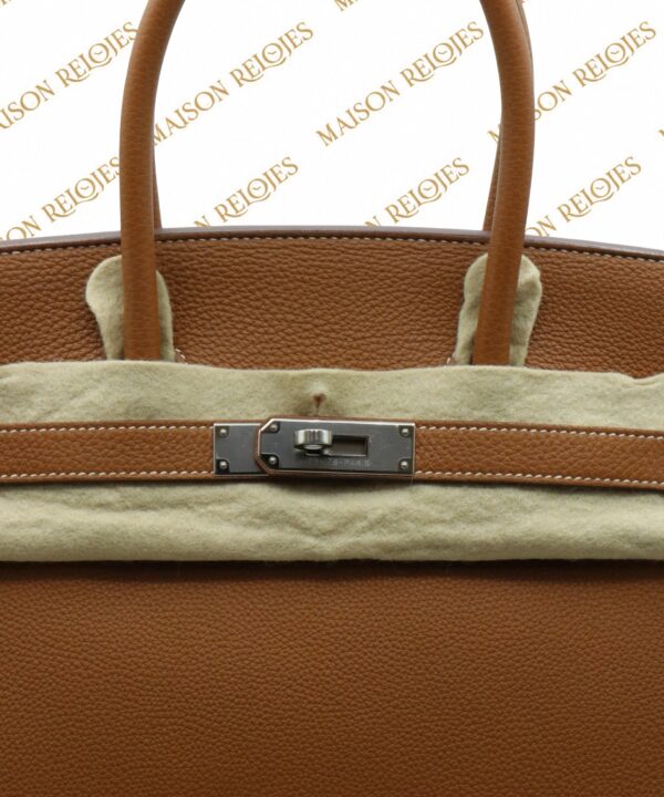 Alternative view of Hermès Birkin 35 / Gold / Togo / PHW