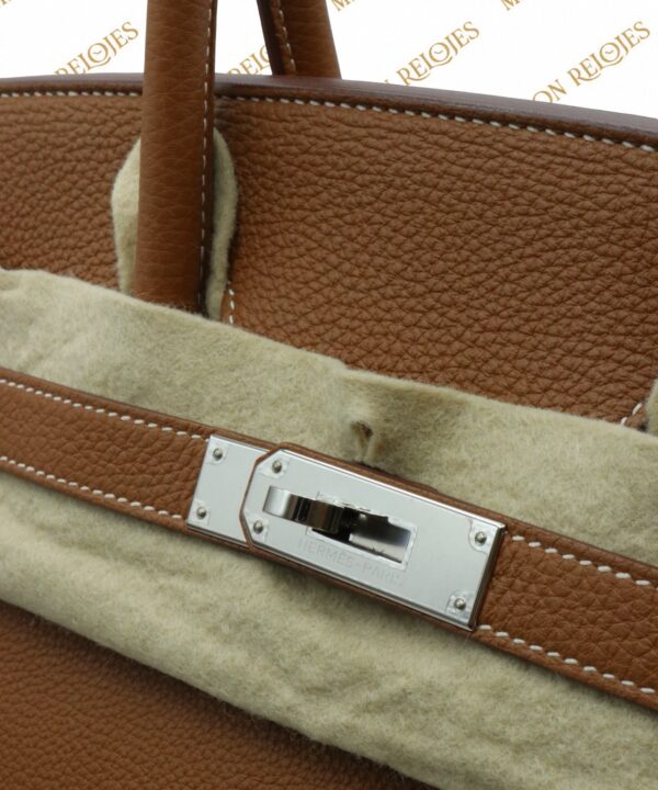 Hermès Birkin 35 / Gold / Togo / PHW - Imagen 3
