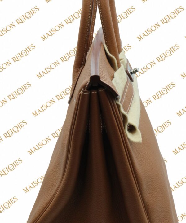 Hermès Birkin 35 / Gold / Togo / PHW - Imagen 7