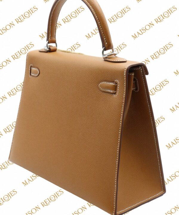 Hermès Kelly 25 / Gold / Epsom / PHW - Imagen 4
