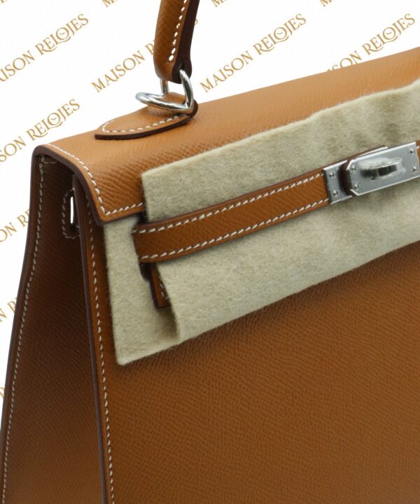 Hermès Kelly 25 / Gold / Epsom / PHW - Imagen 6
