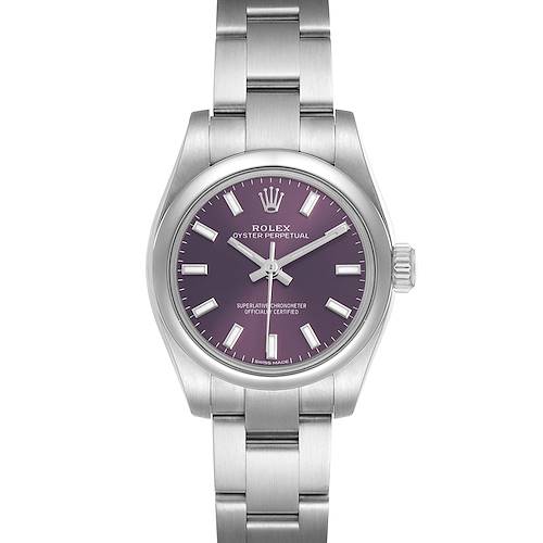 Rolex Oyster Perpetual Morado · Red Grape
